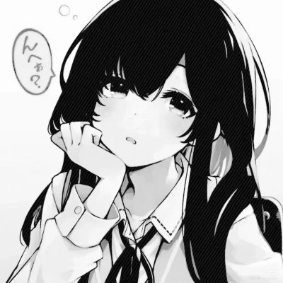 精选高清好看黑白头像图片