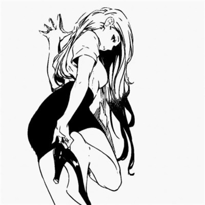 精选高清好看黑白头像图片