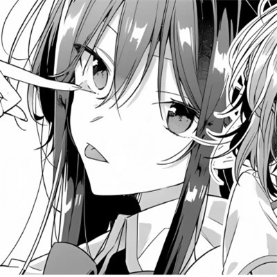 精选高清好看黑白头像图片