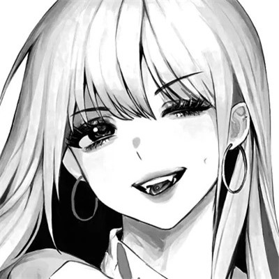 精选高清好看黑白头像图片