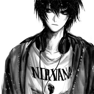 精选高清好看黑白头像图片