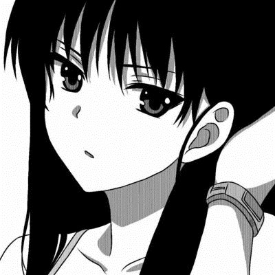 精选高清好看黑白头像图片