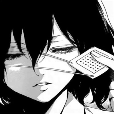 精选高清好看黑白头像图片