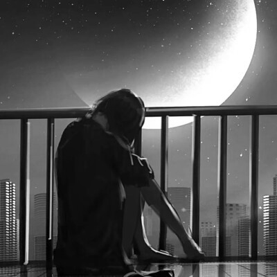 精选高清好看黑白头像图片