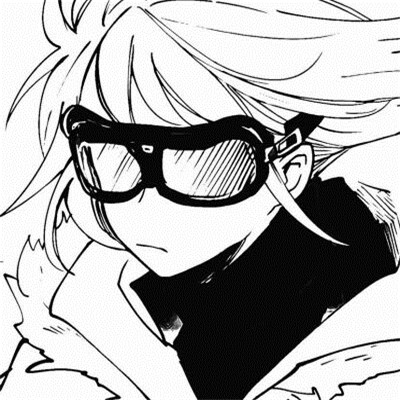 精选高清好看黑白头像图片