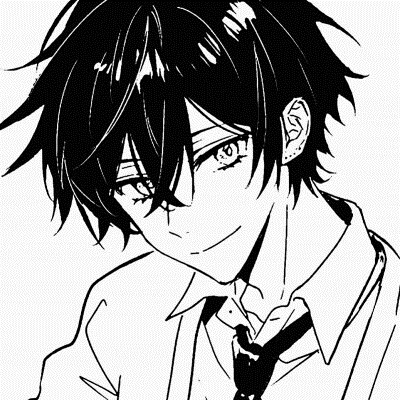 精选高清好看黑白头像图片