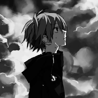 超有个性的黑白头像图片