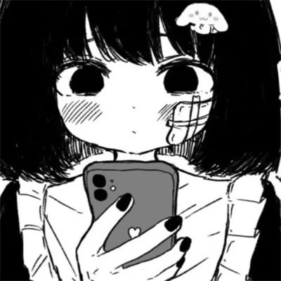 超有个性的黑白头像图片