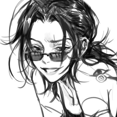 超有个性的黑白头像图片