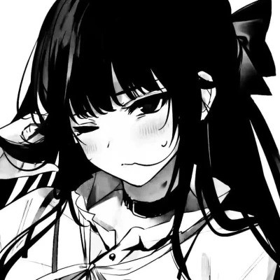 超有个性的黑白头像图片