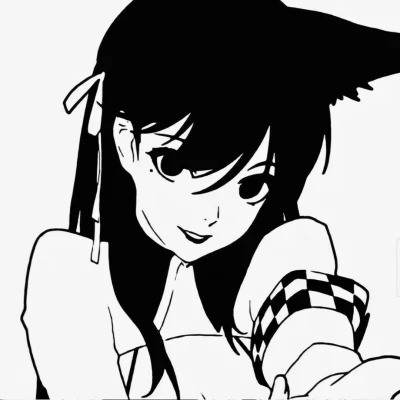 超有个性的黑白头像图片