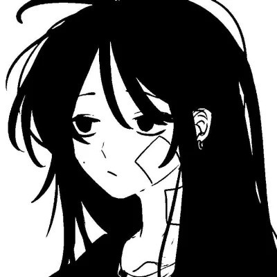 超有个性的黑白头像图片