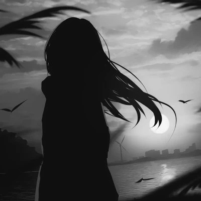 超有个性的黑白头像图片