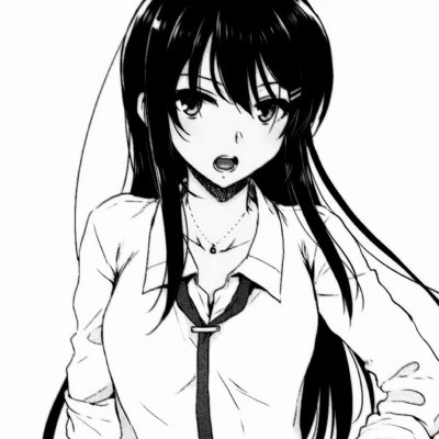 超有个性的黑白头像图片