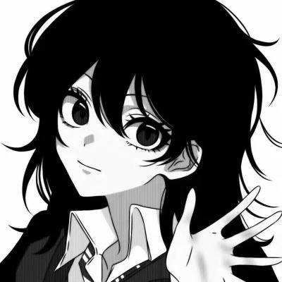 超有个性的黑白头像图片