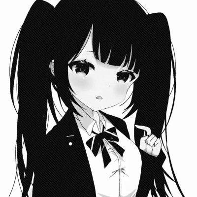 超有个性的黑白头像图片