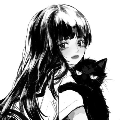 超有个性的黑白头像图片