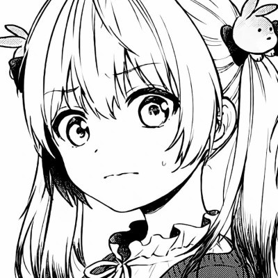 超有个性的黑白头像图片