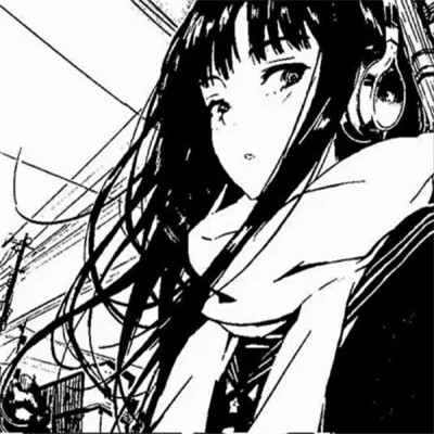 超有个性的黑白头像图片