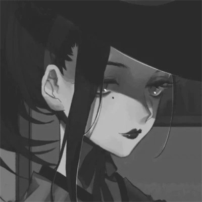 超有个性的黑白头像图片