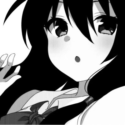 超有个性的黑白头像图片