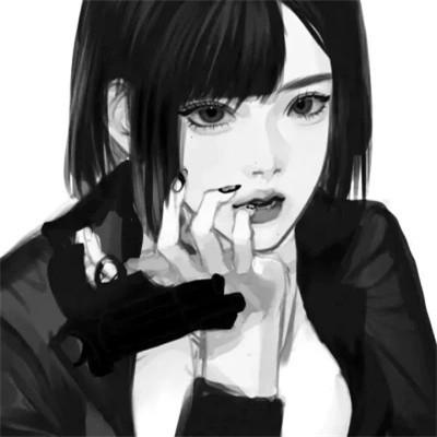 2026必存超好看的黑白头像