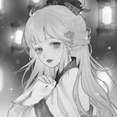 2026必存超好看的黑白头像