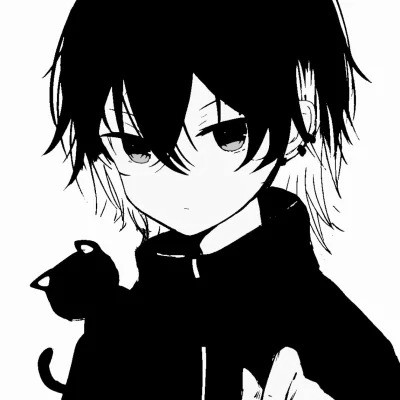 2026必存超好看的黑白头像