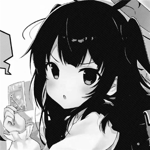 个性超清黑白头像