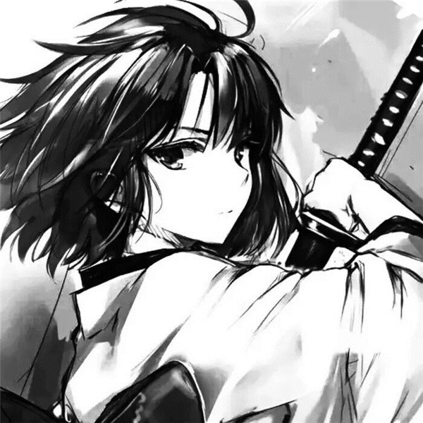 个性超清黑白头像