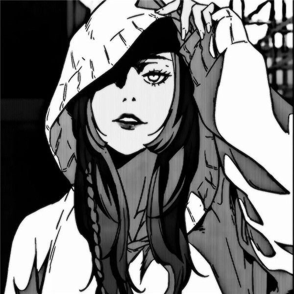 个性超清黑白头像