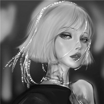 微信头像冷淡风女