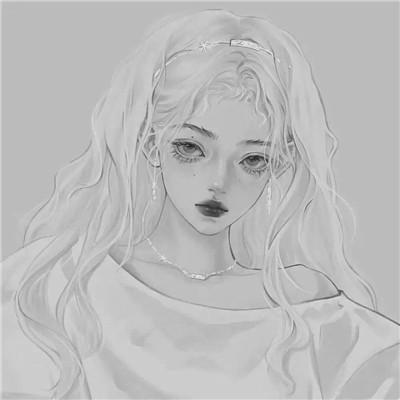 微信头像冷淡风女