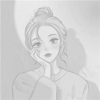 微信头像冷淡风女
