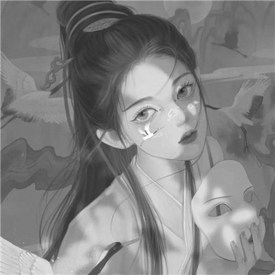 微信头像冷淡风女