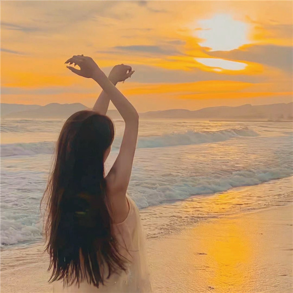 唯美背影女生图片高清头像