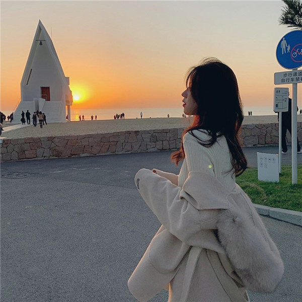 唯美背影女生图片高清头像