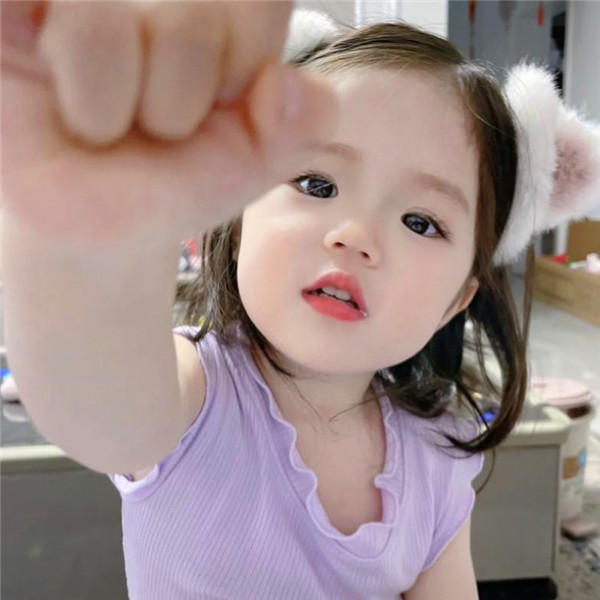 人类幼崽可爱照片头像高清图片