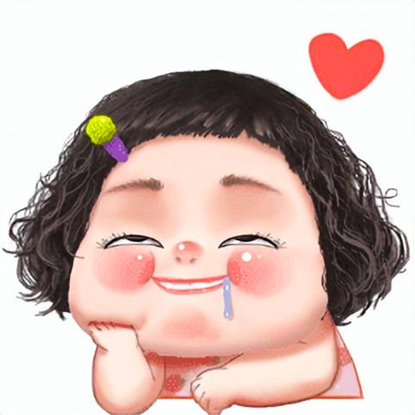手绘小女孩头像萌可爱卡通图片