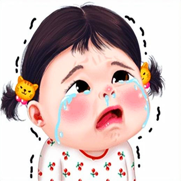 手绘小女孩头像萌可爱卡通图片