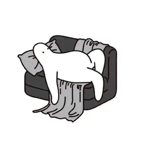 摆烂躺平头像