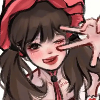 超火超好看的女生手绘头像图片