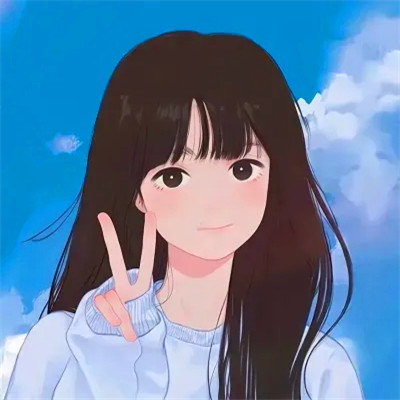 超火超好看的女生手绘头像图片