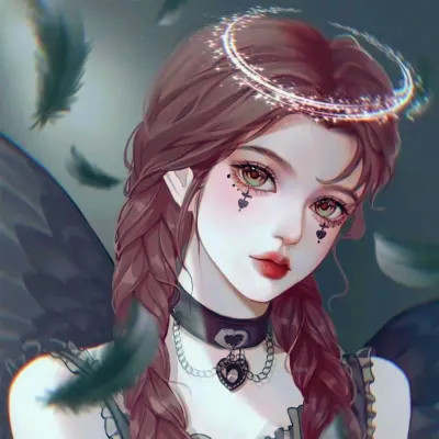 超火超好看的女生手绘头像图片