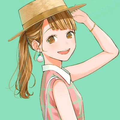 超火超好看的女生手绘头像图片