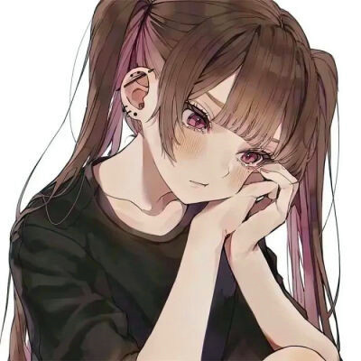 超火超好看的女生手绘头像图片