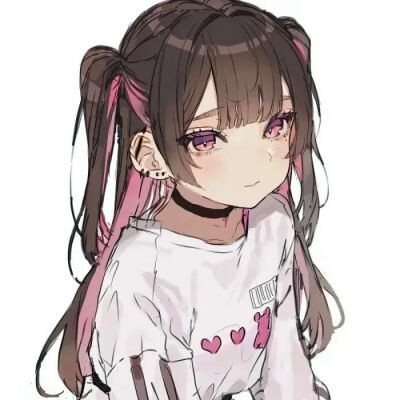 超火超好看的女生手绘头像图片