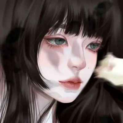 优质手绘头像女