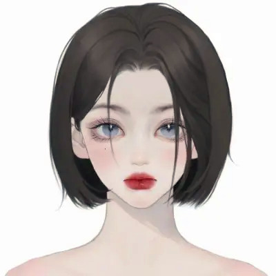 优质手绘头像女