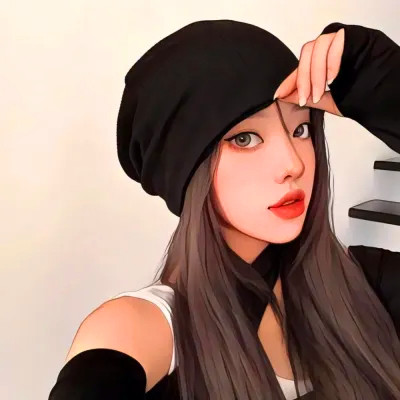 优质手绘头像女